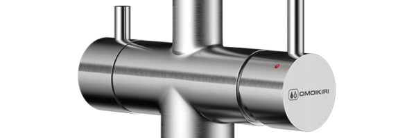 Смеситель Omoikiri Akita-S-BN нержавеющая сталь