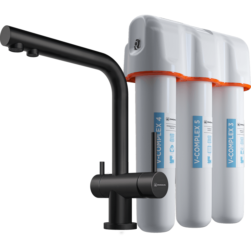 Комплект Omoikiri Nagano-GB + Pure drop Lite