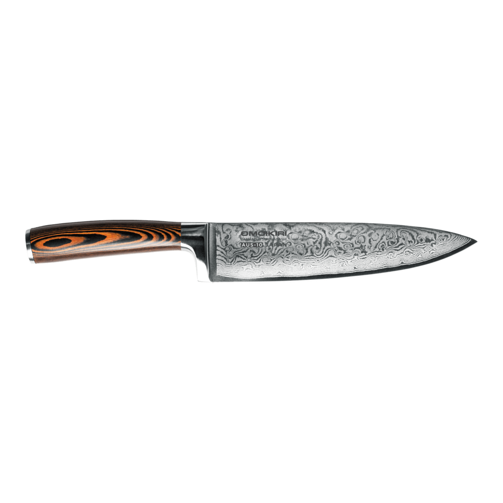 Нож Шеф Omoikiri Damascus Suminagashi