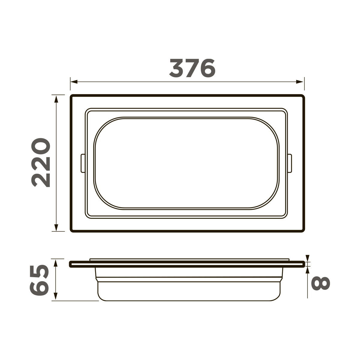 Схема Контейнер Omoikiri DC-03-1-GB