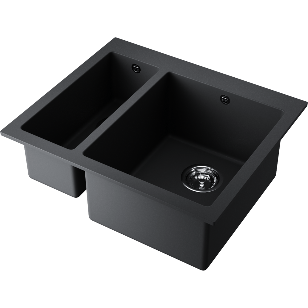 Omoikiri Bosen 59-2-BL Tetogranit/черный
