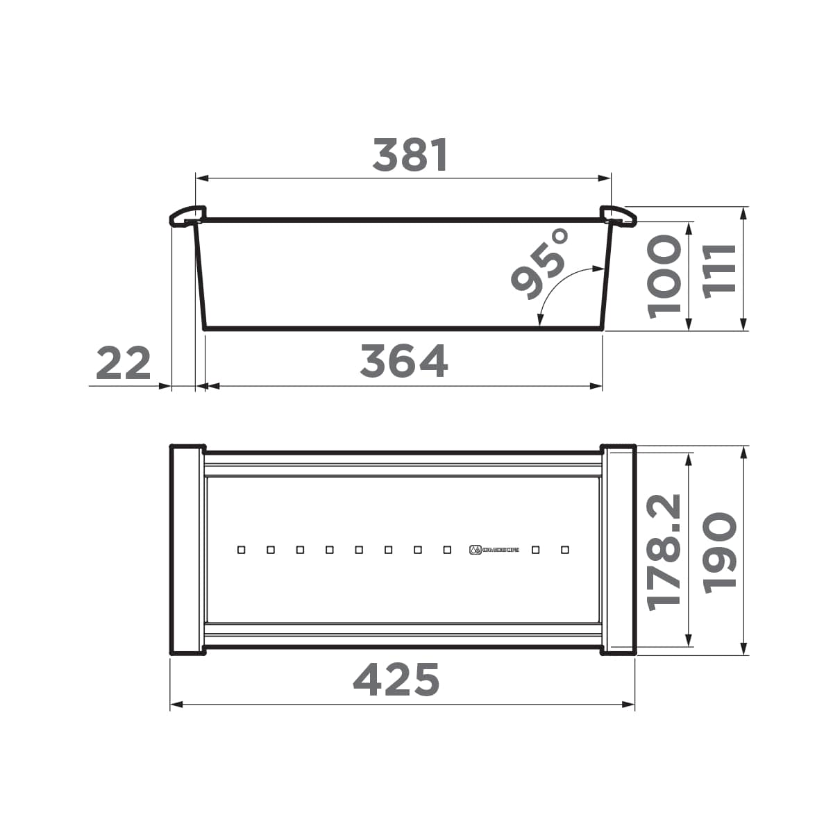 Схема Коландер Omoikiri CO-02-GB