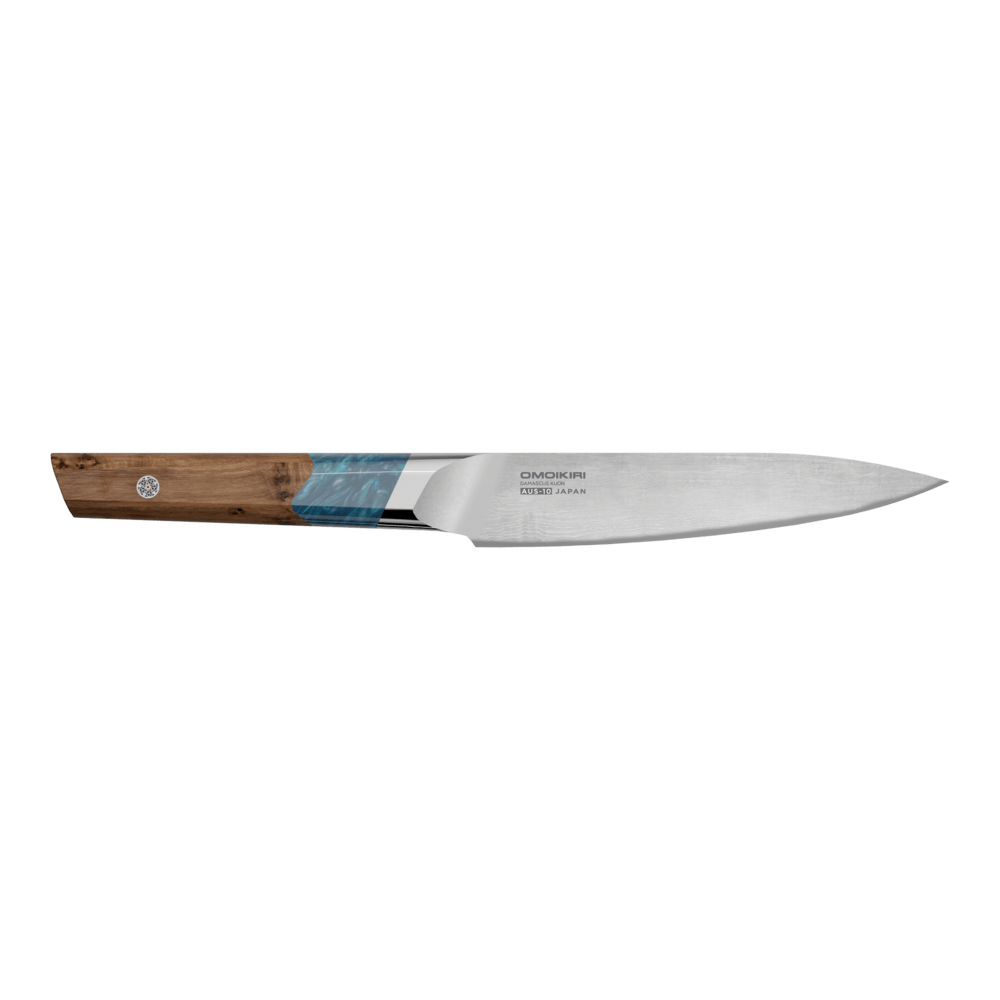 Нож универсальный Omoikiri Damascus Kuon