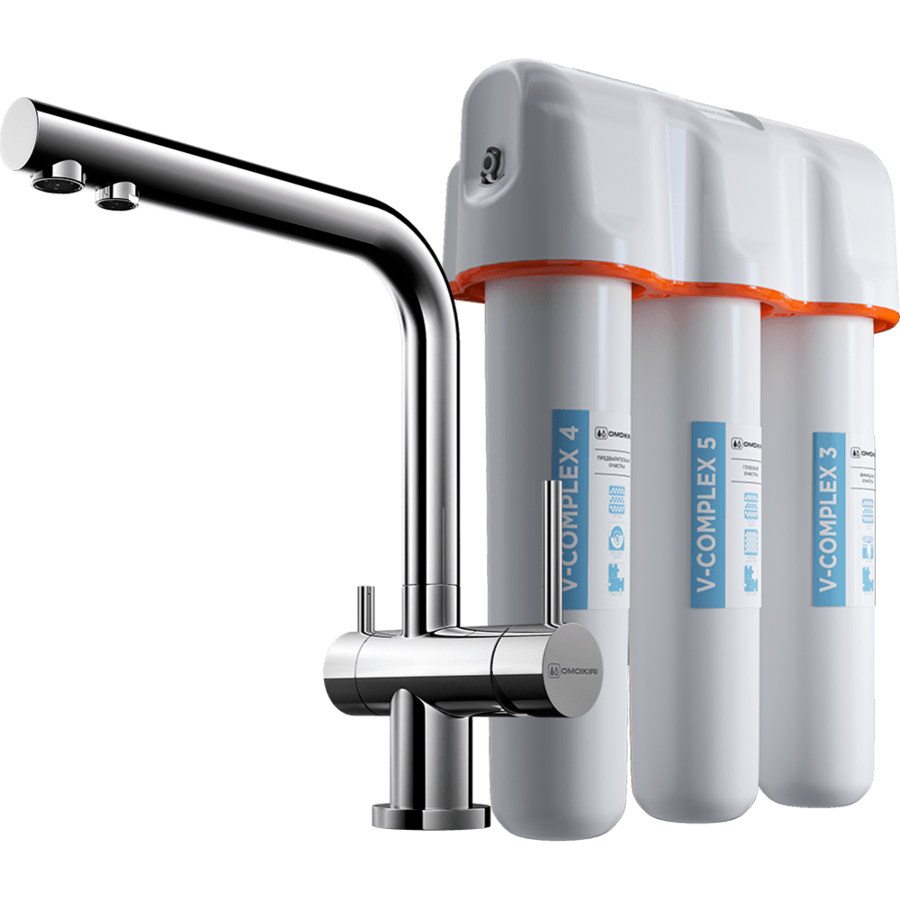 Комплект Omoikiri Nagano-C + Pure drop Lite