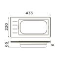 Схема Контейнер Omoikiri DC-01-1-GB