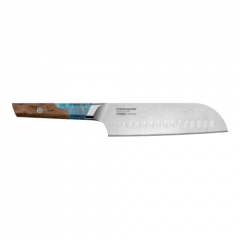 Нож сантоку Omoikiri Damascus Kuon
