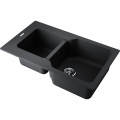 Omoikiri Maru 86-2-BL Tetogranit/черный