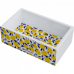 Мойка Omoikiri Mikura 76-Lemon Natceramic/белый