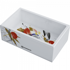 Мойка Omoikiri Mikura 76-Tokyo Natceramic/белый