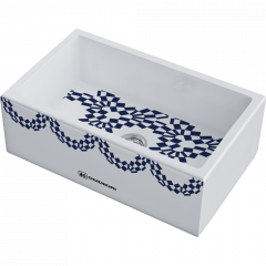 Мойка Omoikiri Mikura 76-Tokyo 2 Natceramic/белый