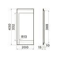 Схема Разделочная доска Omoikiri CB-05-WOOD-M