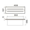 Схема Держатель для досок Omoikiri FP-03 PRO-GB
