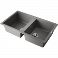 Omoikiri Kitagawa 86-2-GR Artceramic/leningrad grey